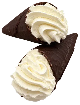 Cono de Chocolate con Nata